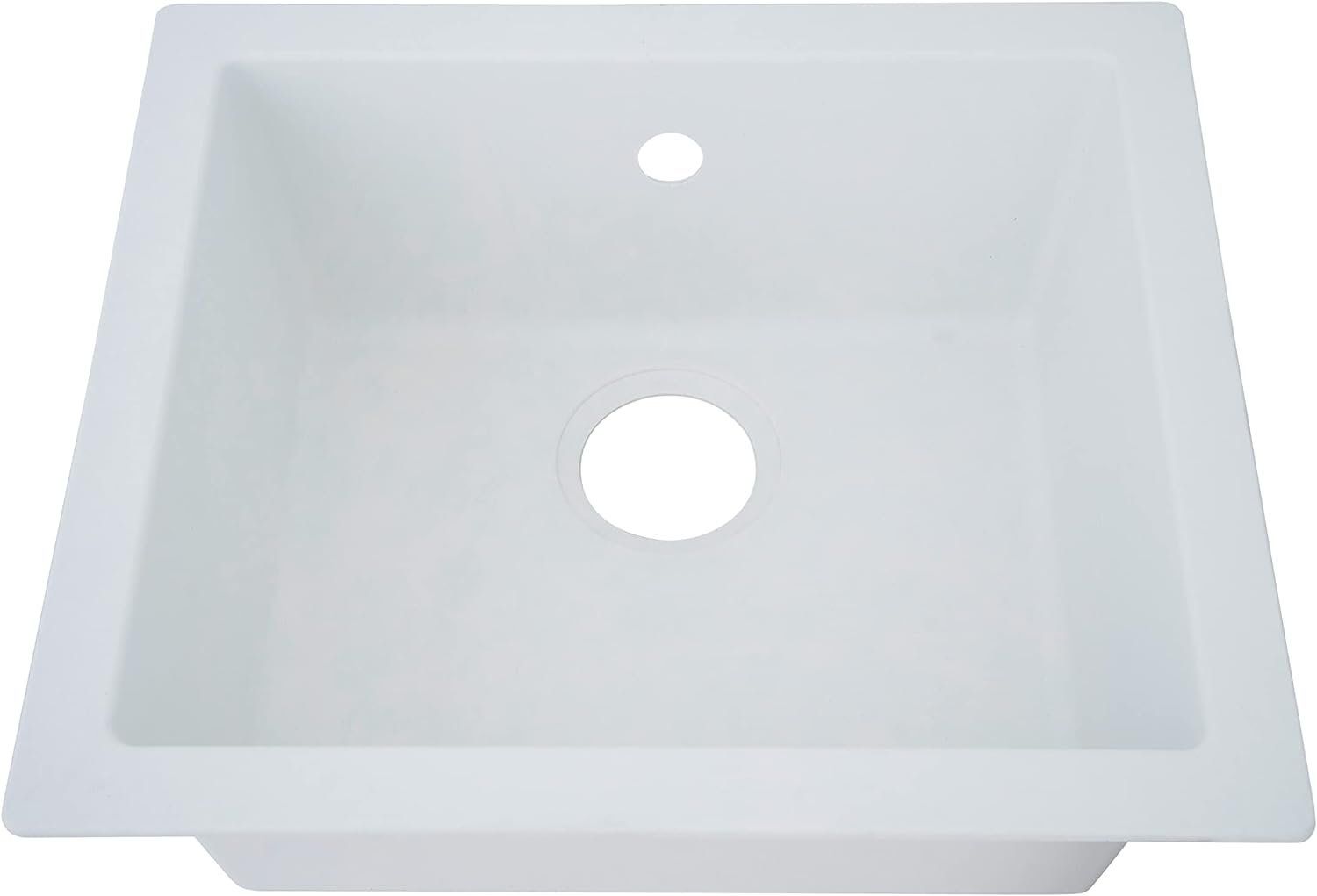 Spülbecken & Waschbecken: Respekta Ohio 50x44cm Weiß – Neu und originalverpackt aus Bottighofen von zaap 4