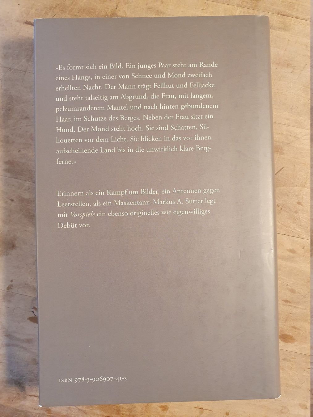 Libri: Vorspiele Markus A. Sutter Bücherlese – Usato da Zürich venduto da loosebone 5