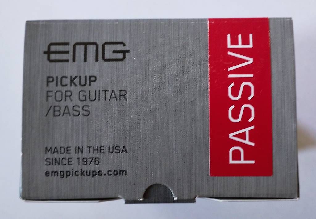Strumenti musicali: EMG H4 BK Passive Pickup - Excellent Condition – Nuovo e nell'imballaggio originale da Lausanne venduto da ale_6c5g 3