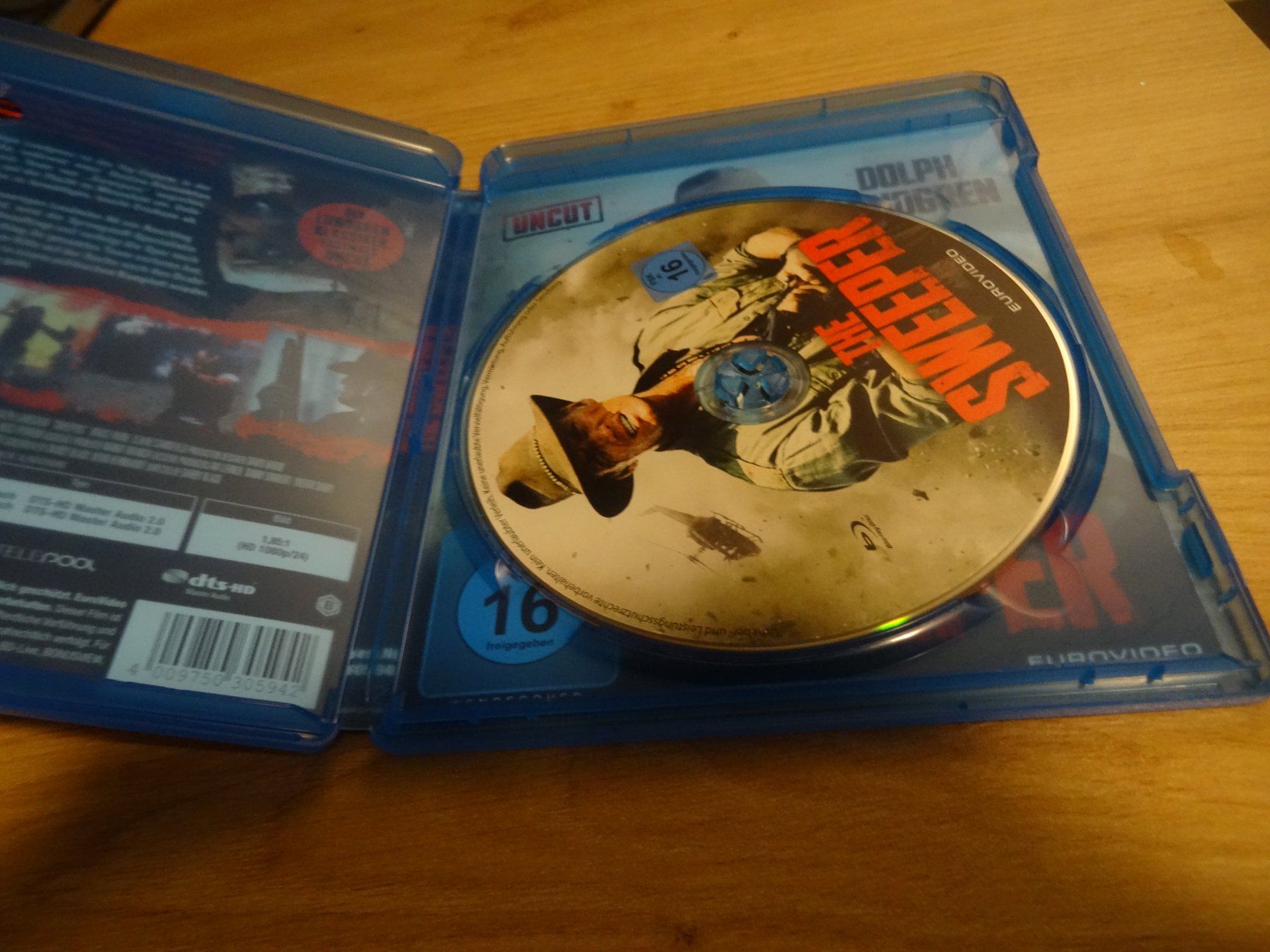 Tous les DVDs: The Sweeper Blu-ray Dolph Lundgren – D'occasion à Olten par Disc-Verkauf 1