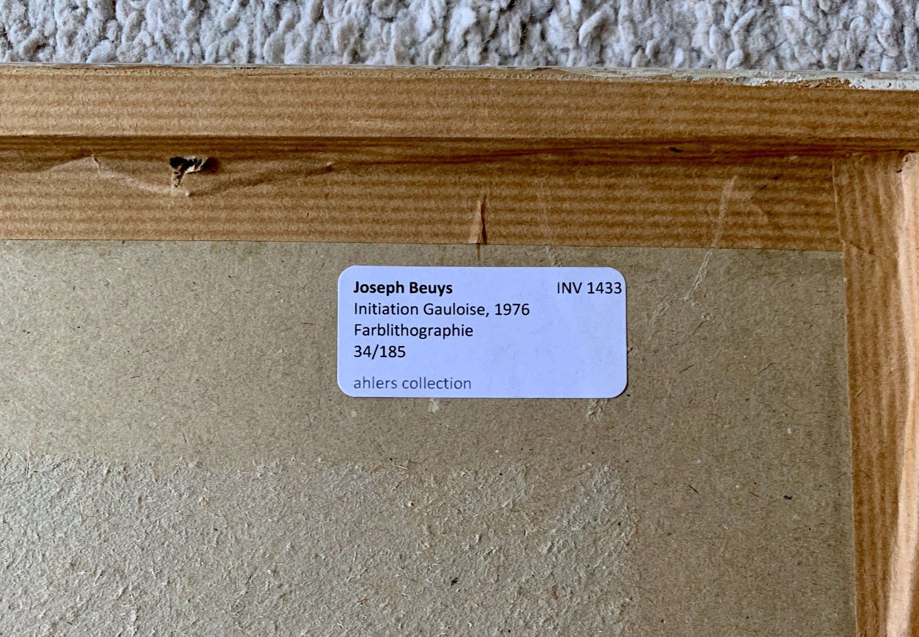 Grafica & Litografie: Joseph Beuys, signierte Farblithografie – Usato da Regensdorf venduto da JoergR 9