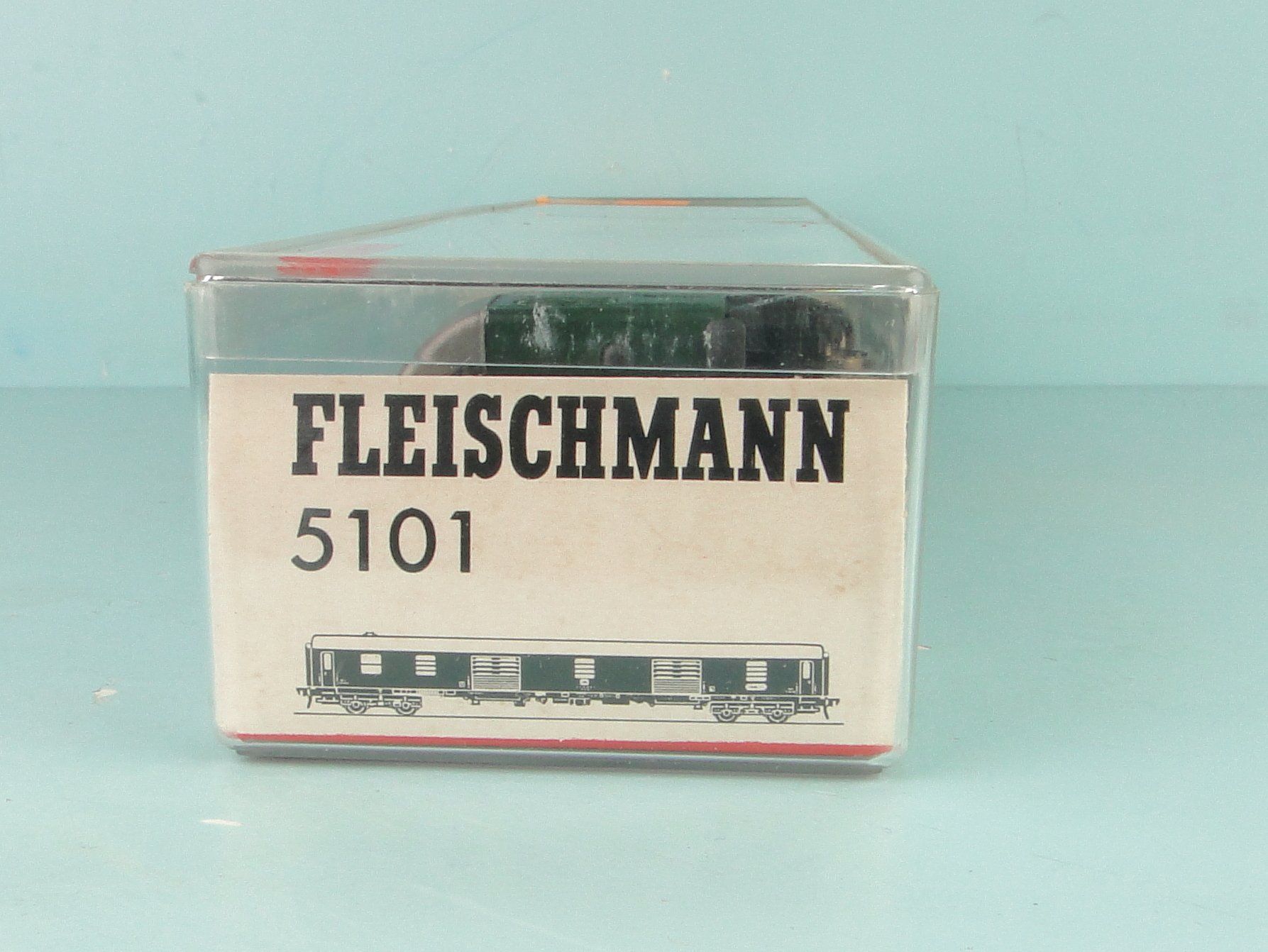 Fleischmann Modellini di ferrovie: Fleischmann H0 5101 DB Gepäckwagen , neu – Usato da Bülach venduto da cann11 6