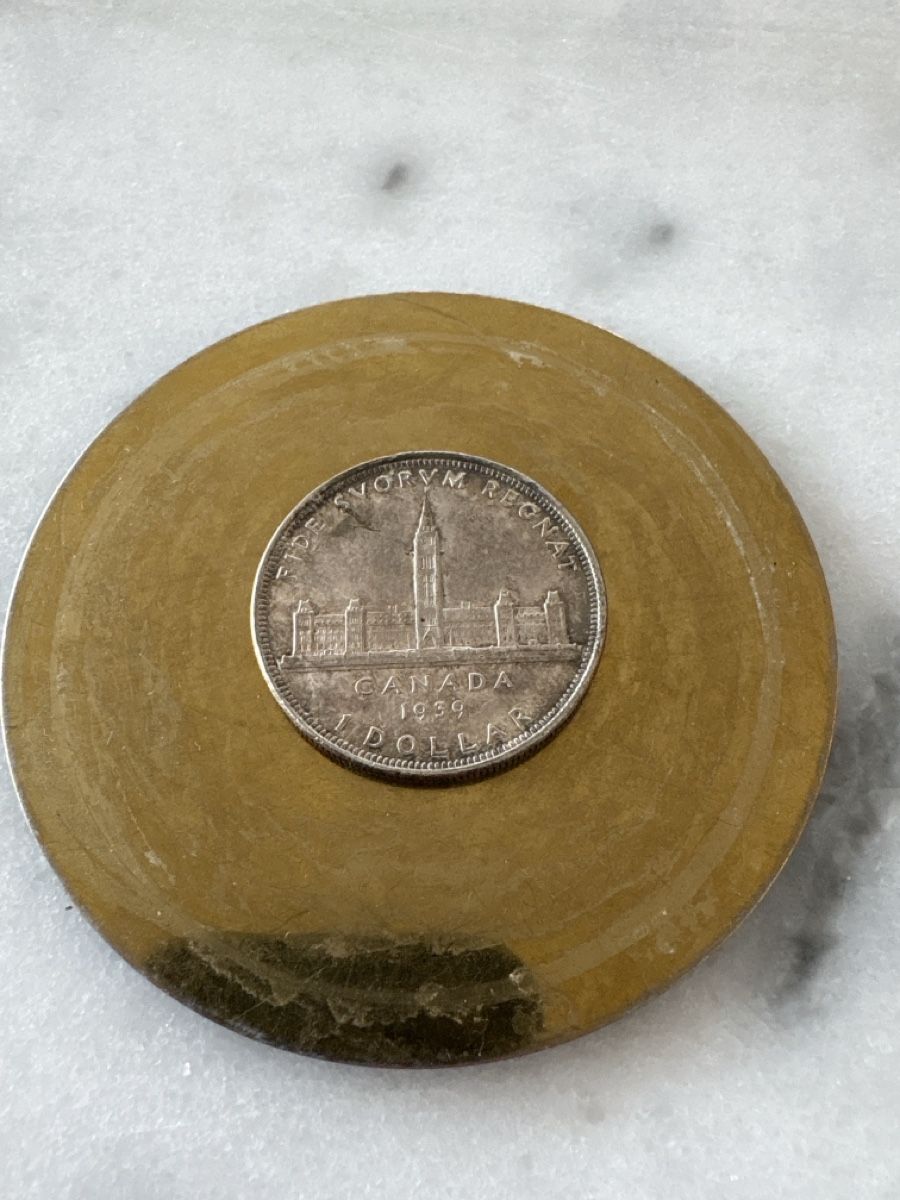 Tutti le monete: Kanada Silber Dollar 1939 - Selten! – Usato da Sissach venduto da BuyAndSell4Fun