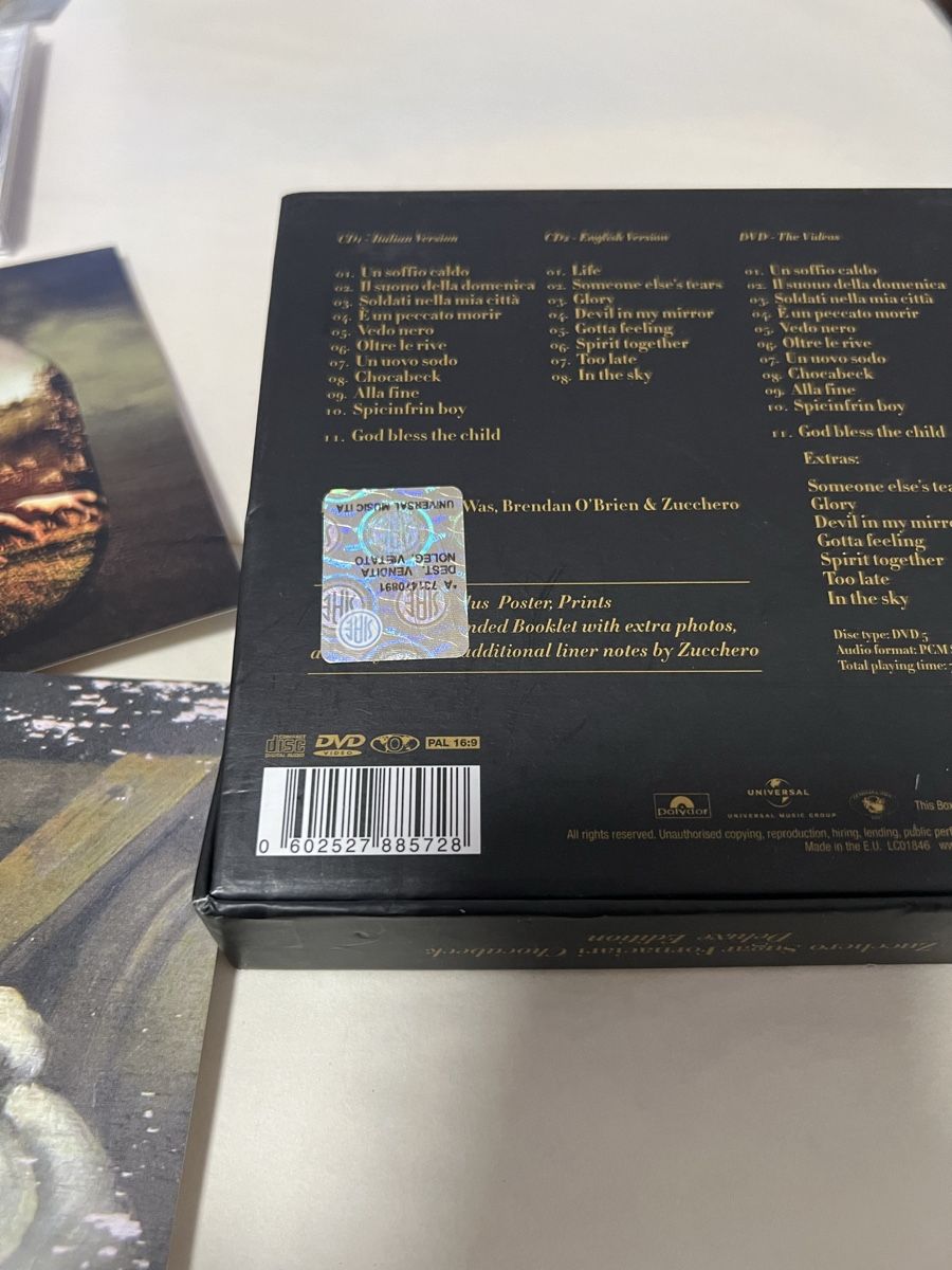 CD: Zucchero Chocabeck Deluxe Edition Box Completo – Nuovo (secondo la descrizione) da Muralto venduto da dan_pf8r 2