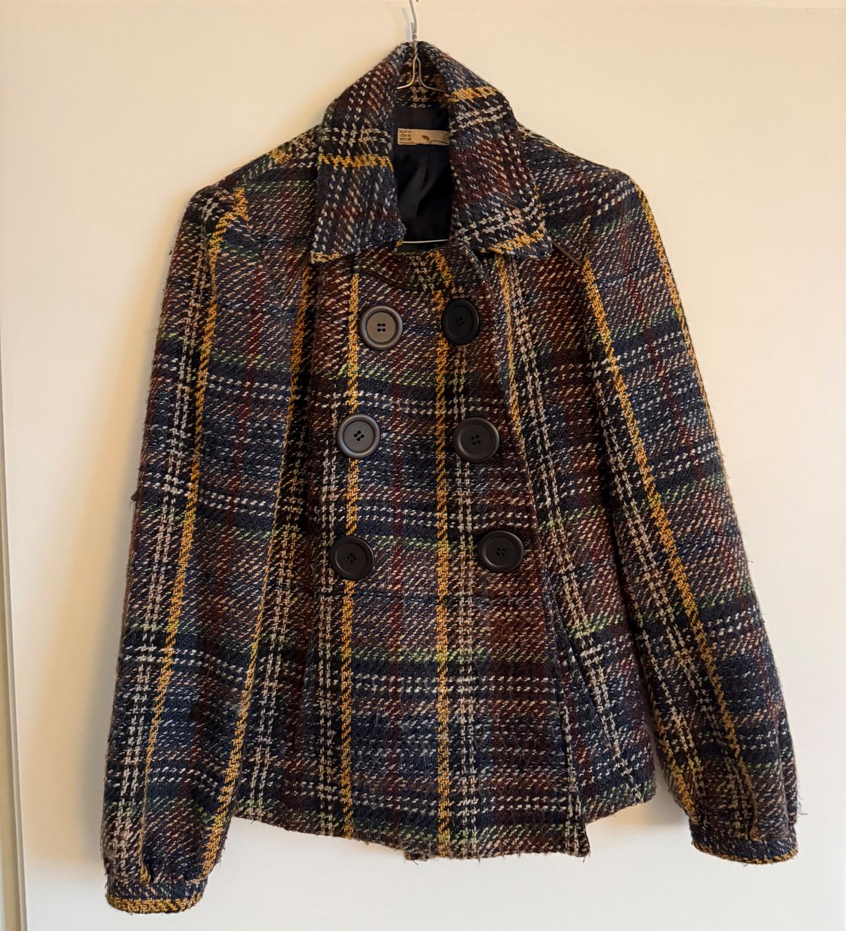 Giacche: Karierte Vintage Kurzjacke – Usato da Luzern venduto da Mamutpe