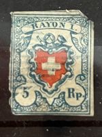 Rayon I, 5 Rp. blau, gemäss Foto, ab CHF 1.-