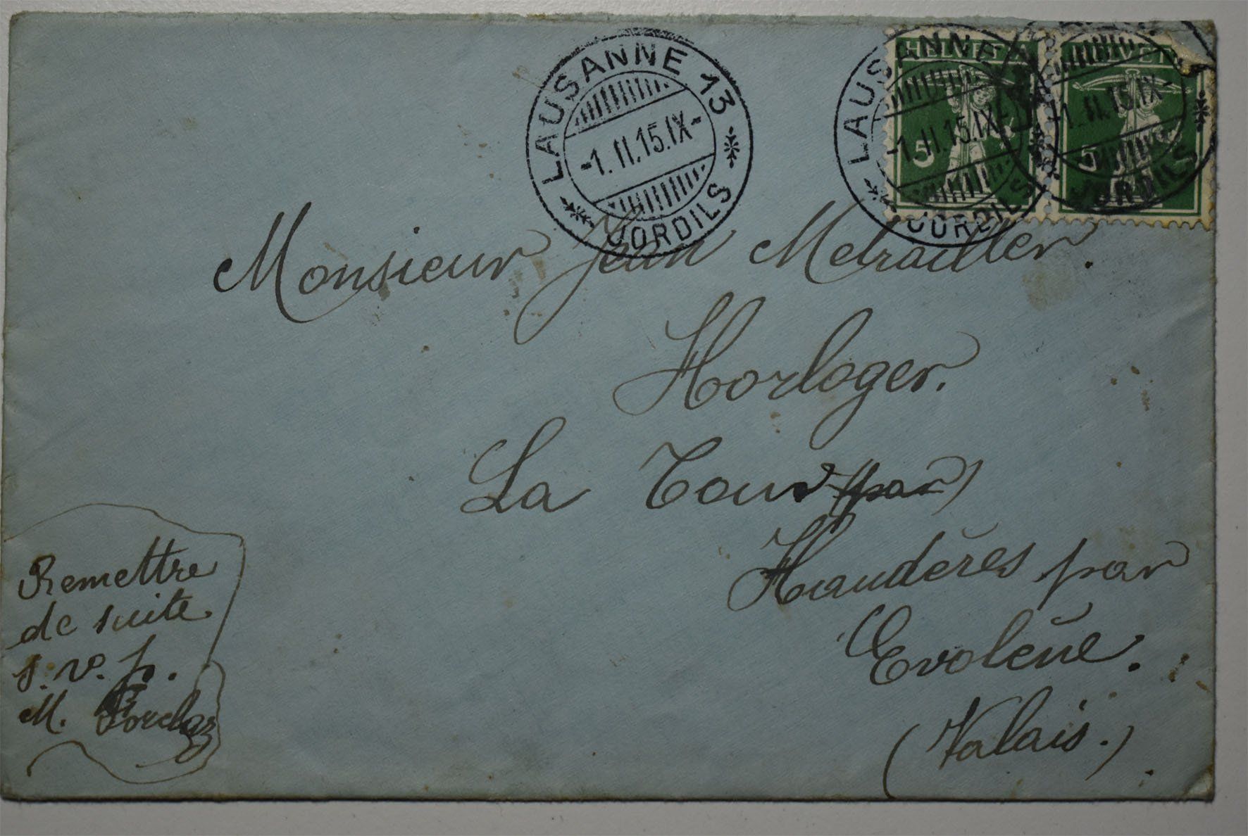 Buste & buste per spedizione: Lot de lettres anciennes – Usato da Petit-Lancy venduto da Pimose 9