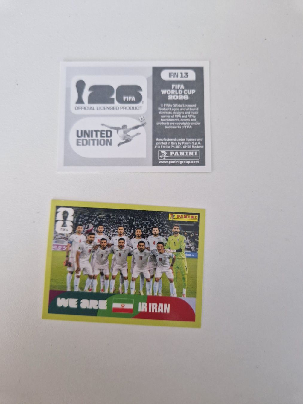 Panini Carte collezionabili: Panini Sticker IRN13 – Nuovo (secondo la descrizione) da Stüsslingen venduto da white_angel86