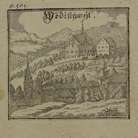WÄDENSWIL, WEDISCHWYL, KUPFERSTICH, BLUNTSCHLI 1742