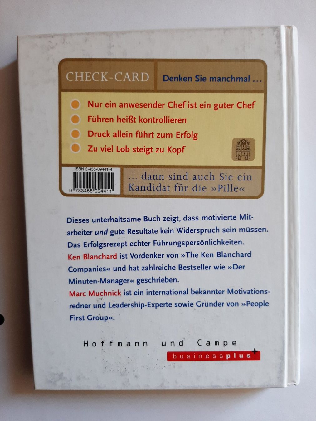Libri: Ken Blanchard "Die Leadership-Pille" – Usato da Büren an der Aare venduto da Ruebli4 1