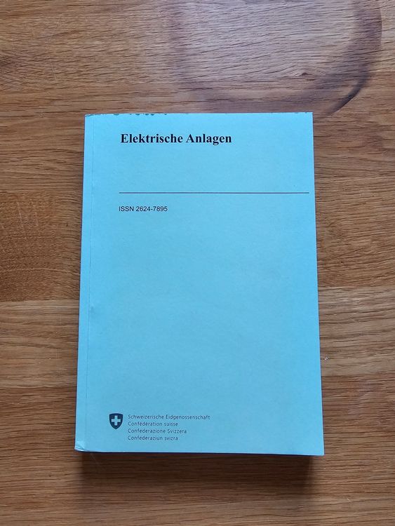 Elekteische Anlagen ISSN-2624-7895 | Kaufen Auf Ricardo