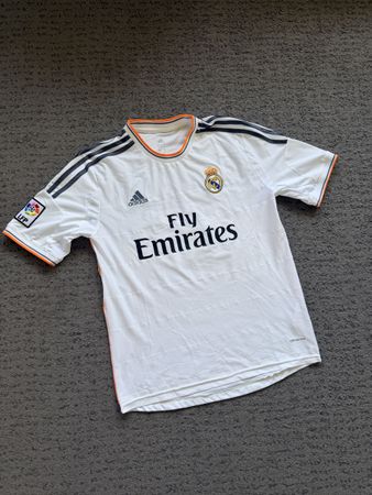 Maillot Real Madrid Adidas blanc taille L bon état