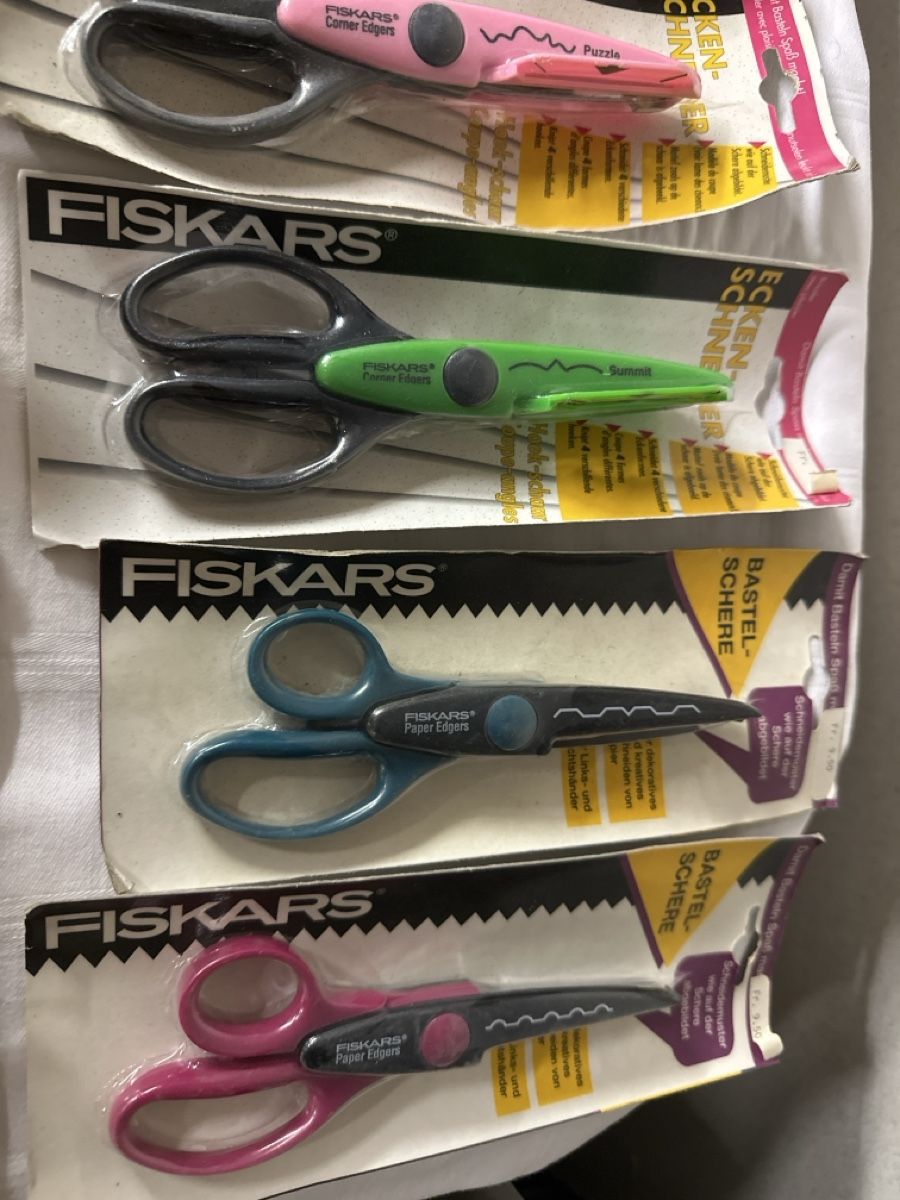 Kit bricolage: Bastelschere 16 stk Neu Preis alles zusammen – Nuovo e nell'imballaggio originale da Sevelen venduto da Stopglobal. 5