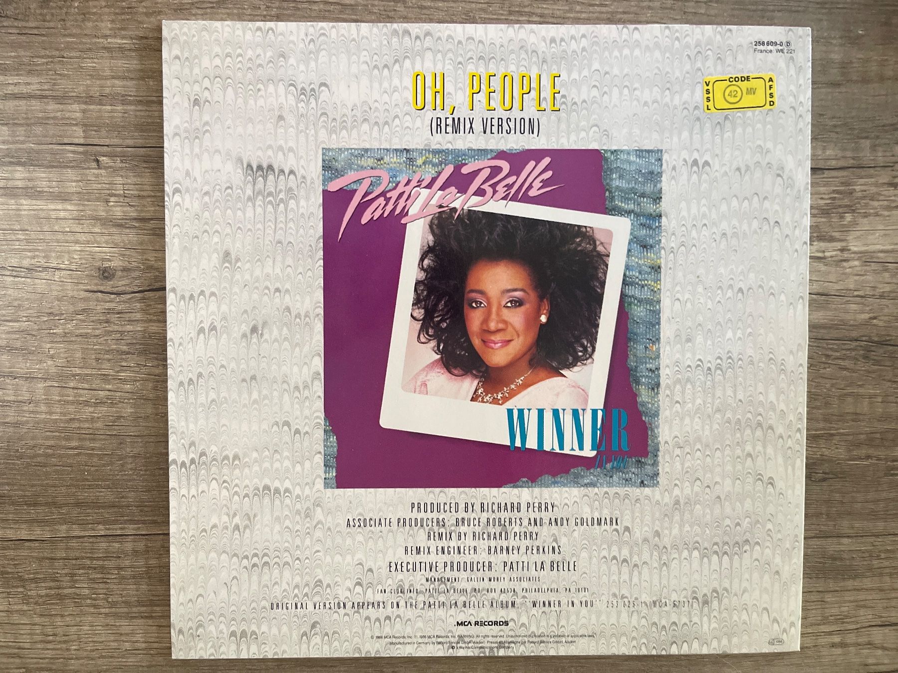 Dischi in vinile: A667/Patti LaBelle Oh, People – Usato da Frutigen venduto da Philippe_jsp 1