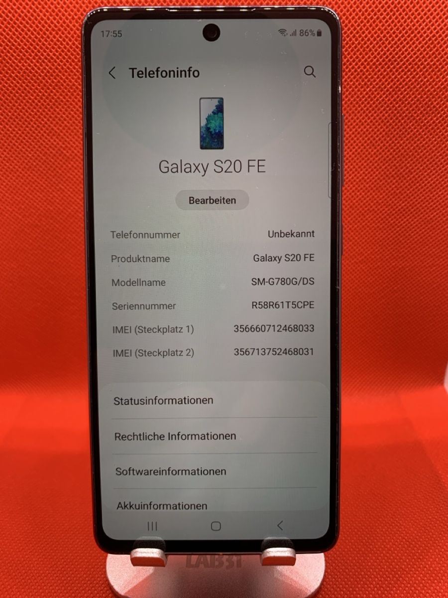 Samsung Portables: Samsung Galaxy S20 FE (4G) – D'occasion à Bremgarten AG par TechfiX 8