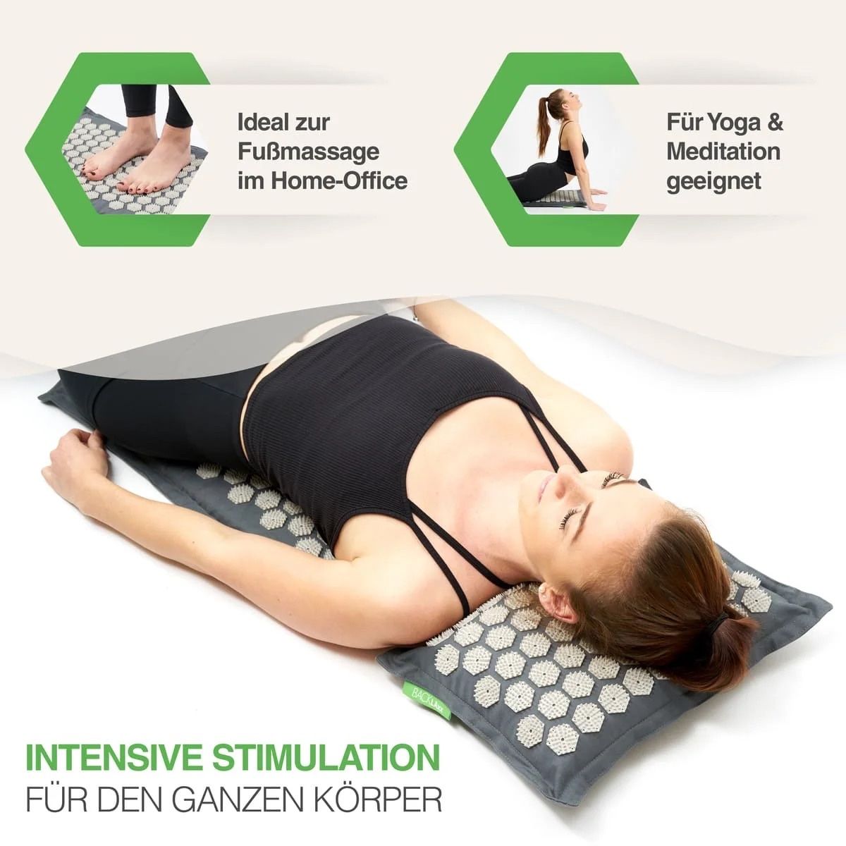 Dispositivi per massaggi: BACKLAXX Akupressurmatten Set – Usato da Goppisberg venduto da Hamacatino 5