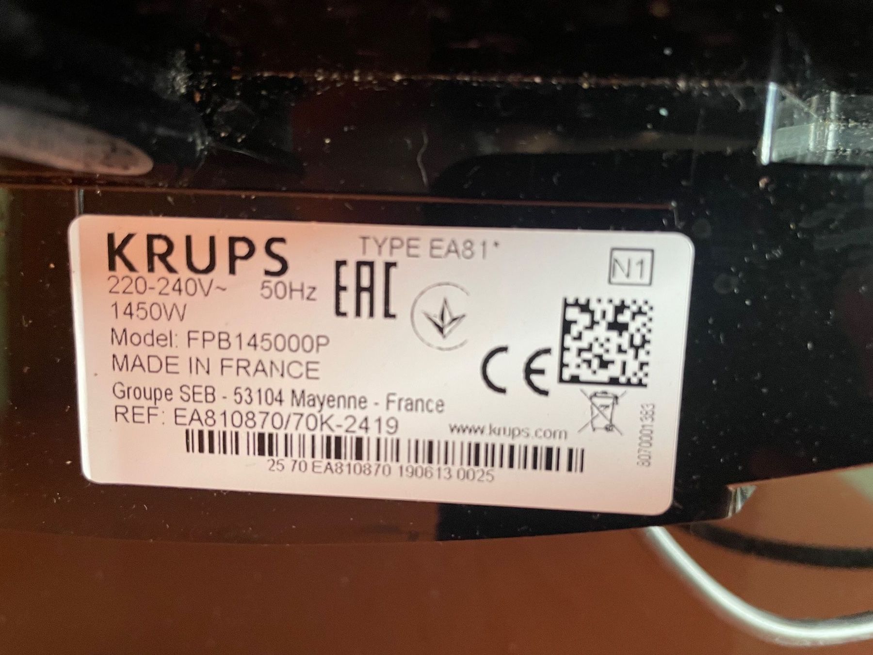 Krups Kaffeemaschinen & Espressomaschinen: Kaffeemaschine Krups – Defekt aus Zürich von Ingrid54 1