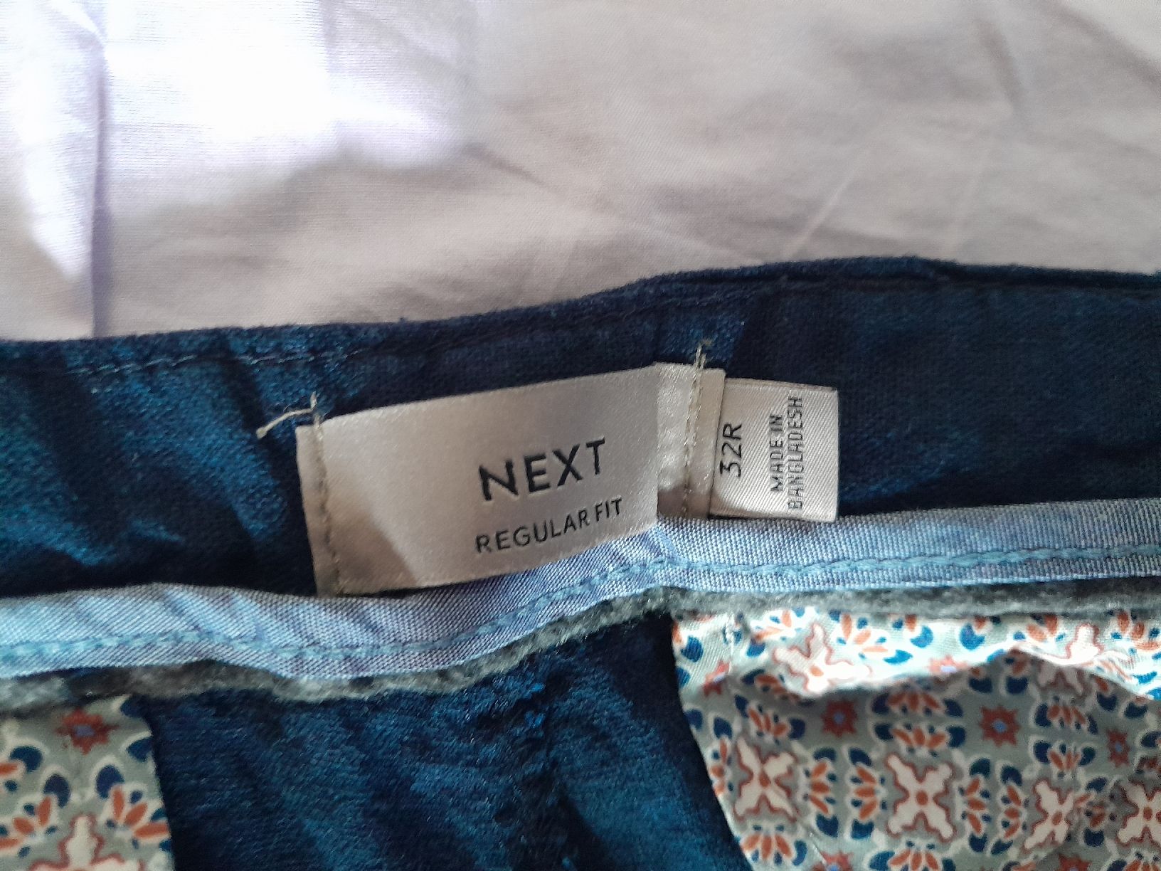 Next Pantaloni: pantalon lin bleu taille 32 – Usato da Genève venduto da ang_fd8z 4