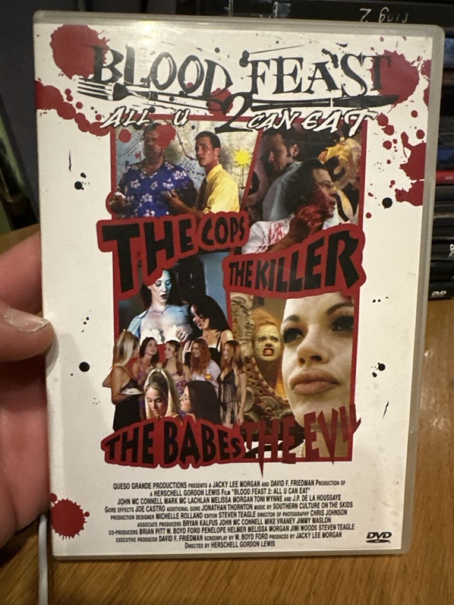 Tutti i DVDs: Blood feast 2 dvd – Usato da Benken ZH venduto da Audi-erich
