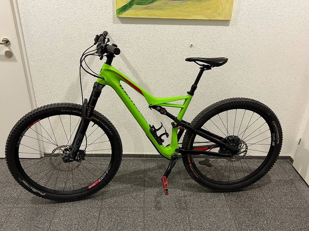 Biciclette: Specialized Camber FSR Comp Carbon – Usato da Oberrohrdorf venduto da 99Deals