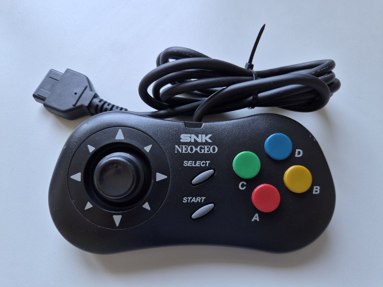 Console: SNK Neogeo Neo Geo AES CD Controller Pad – Usato da Belp venduto da retrovideogamers