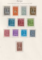 Europa Markensammlung 1966-1977**