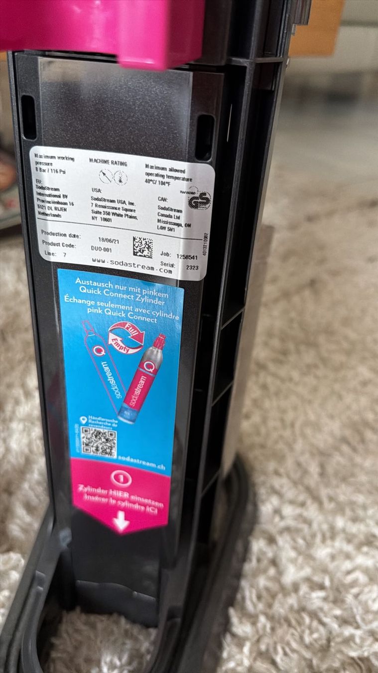 Sodastream Elettrodomestici da cucina: SodaStream - Duo – Usato da Zizers venduto da green_arrow 5