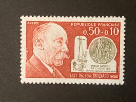 Frankreich 1971 Victor Grignard Nobelpreis 1912 Chemie postf