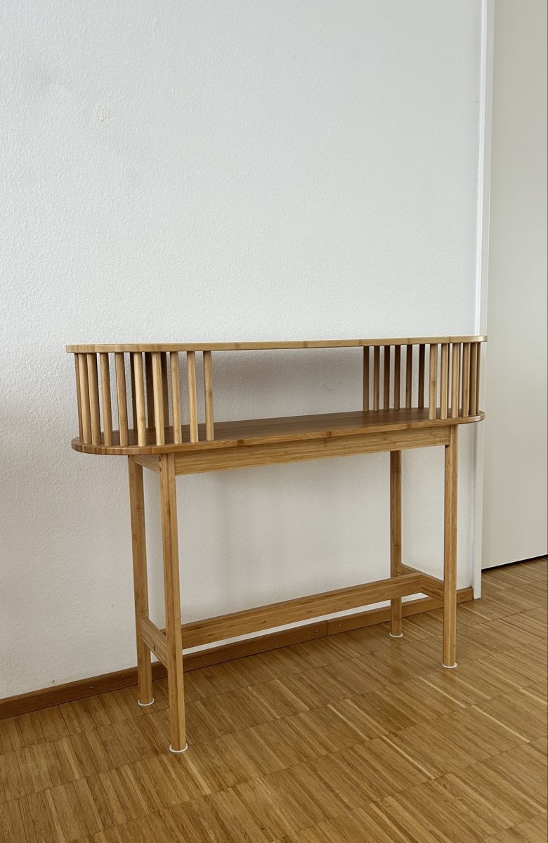 Tische: Bamboo Entryway Table – Neu (gemäss Beschreibung) aus Basel von bob_85by 1
