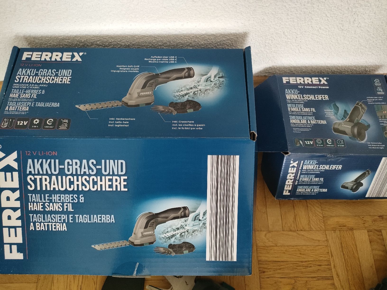 Ferrex Tutti gli attrezzi: Ferrex 12V Akku-Werkzeugset – Usato da Weiningen TG venduto da NumisBila 5