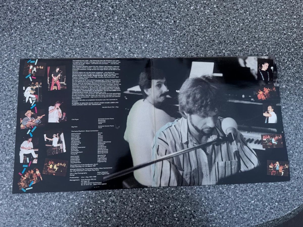 Dischi in vinile: LP Che&Ray, the Zurich Session, signiert – Nuovo (secondo la descrizione) da Schaffhausen venduto da 1963CD 2