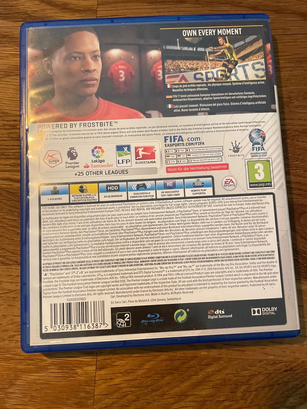Giochi: FIFA 17 PS4 – Usato da Bülach venduto da bjoernbenny 1