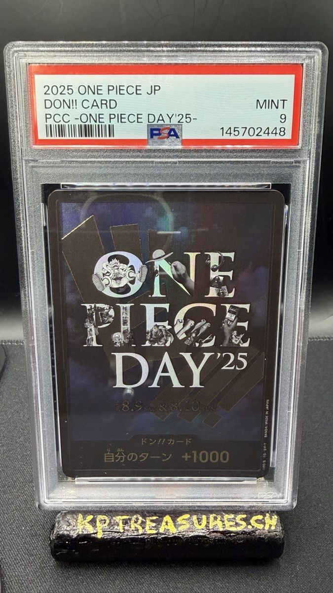 Bandai Carte collezionabili: One Piece DON!! ONE PIECE DAY'25 PSA 9 – Nuovo (secondo la descrizione) da Rolle venduto da KPTreasures
