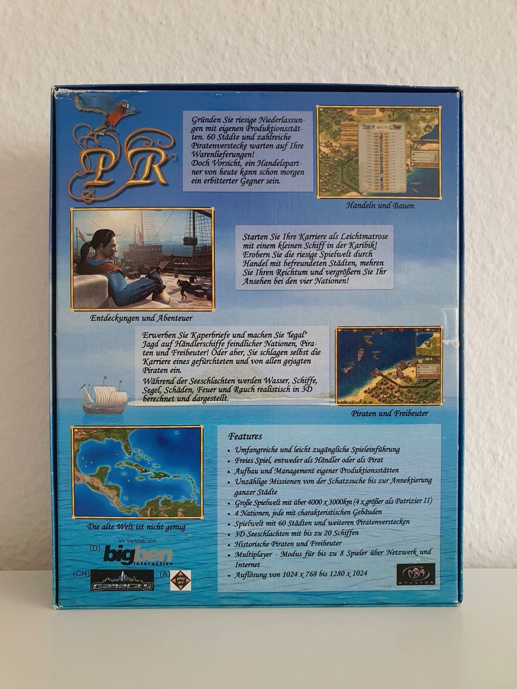 Spiele: PC Game Port Royale (2002) Big Box – Gebraucht aus Greifensee von perfectioN88 2