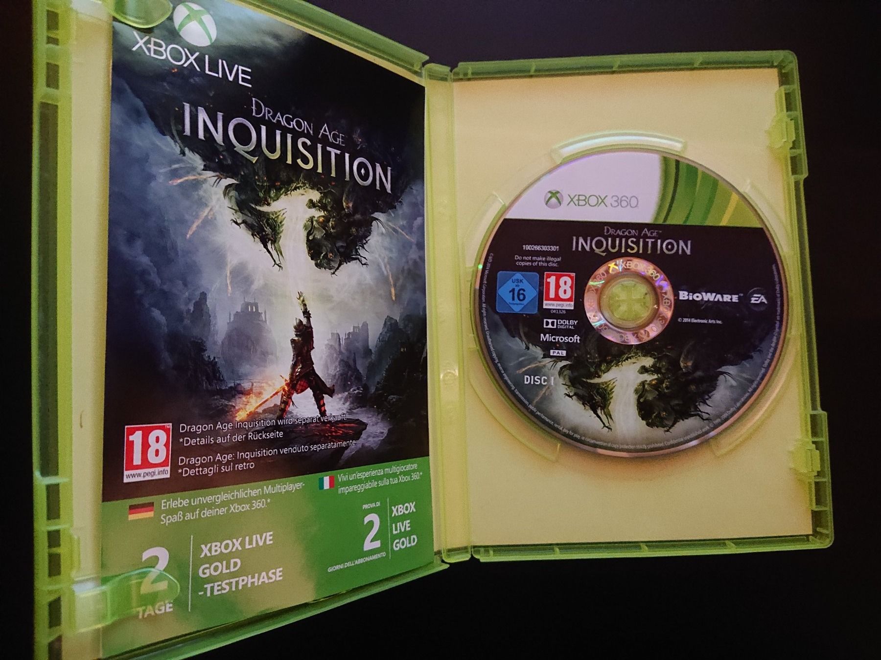Giochi: Microsoft XBOX 360 - Dragon Age Inquisition - Deutsch – Usato da Liestal venduto da LukiTrade 1