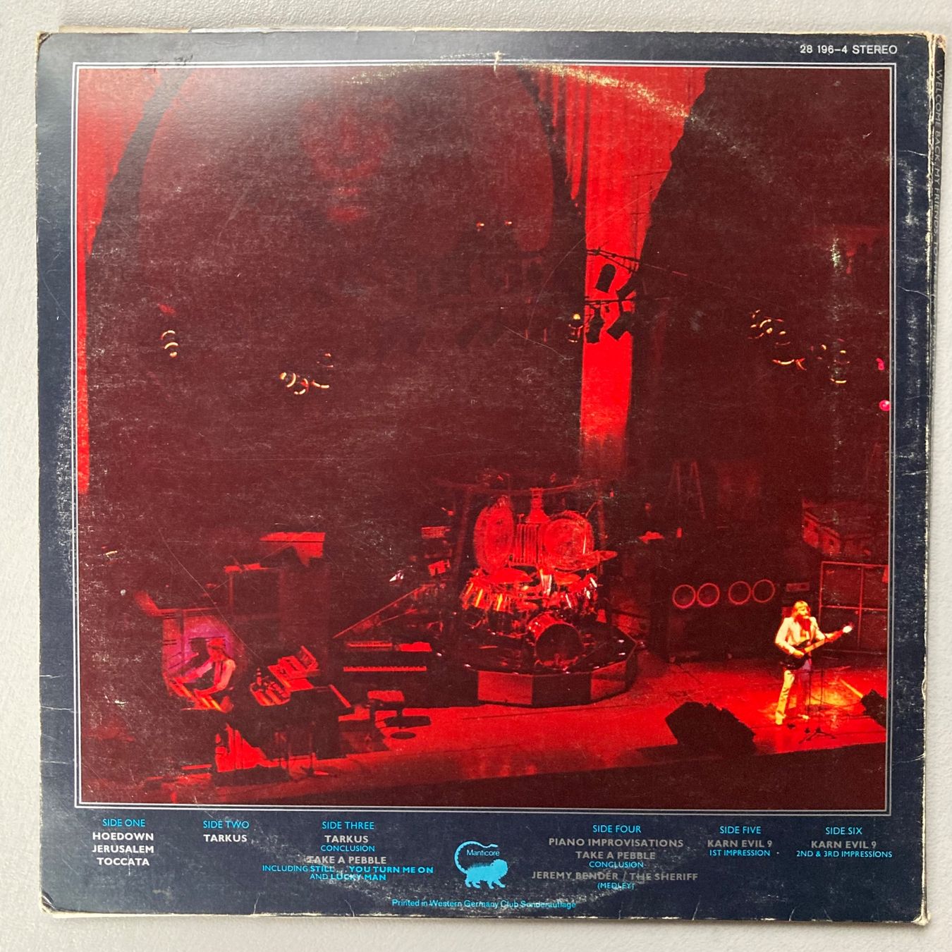 Schallplatten: Emerson, Lake & Palmer - LIVE 3 LPs – Gebraucht aus dachsen von oheio 3