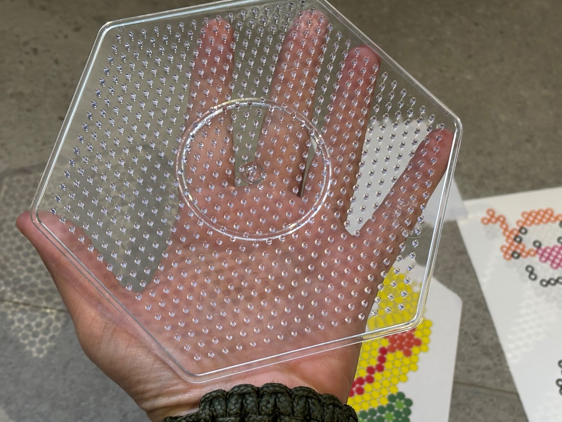 Perlen (unechte): Perle a repasser chablon et plaque – Gebraucht aus Salvenach von gwenwywar 1