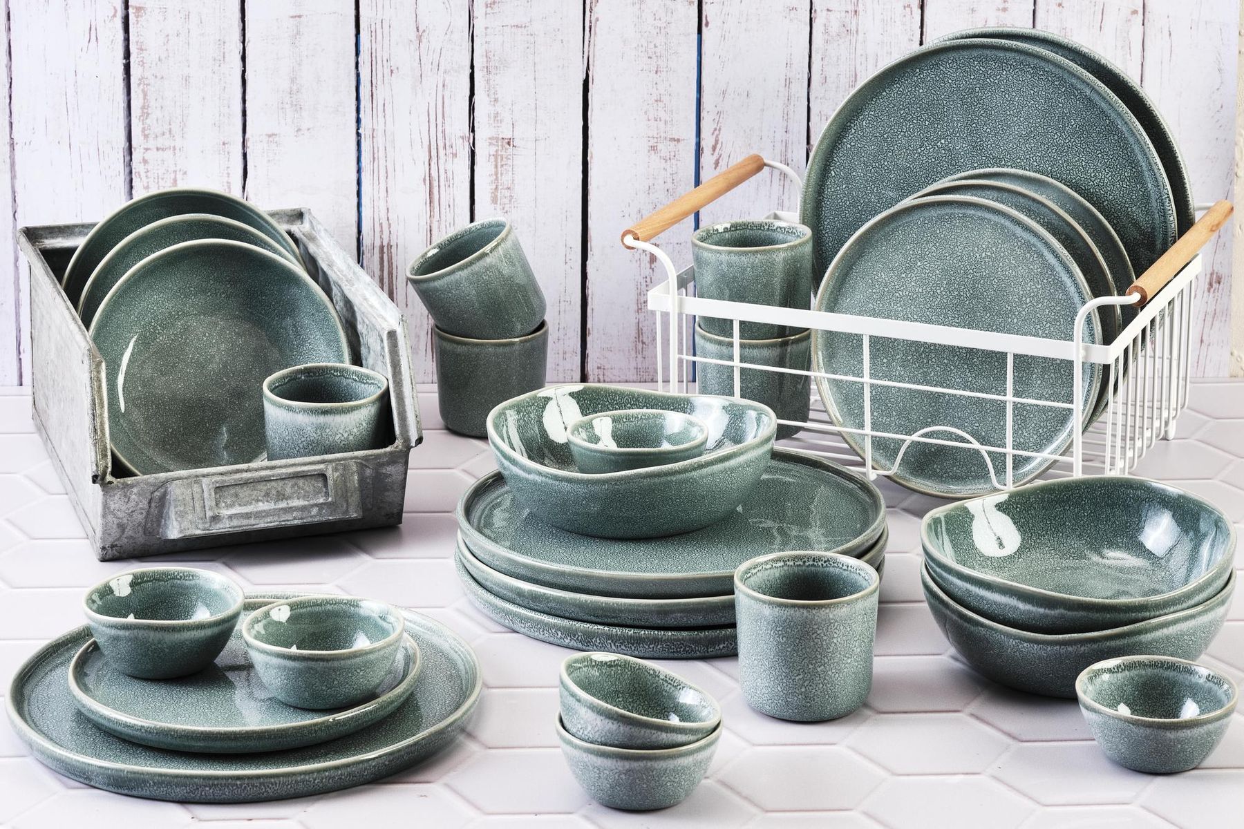 Set di piatti: Geschirr-Set MAGMA – Nuovo e nell'imballaggio originale da Bremgarten AG venduto da simpliCH 2