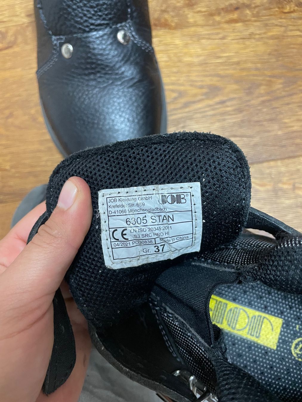 Chaussures hommes: JOB Dachdecker Schuhe S3, Gr37 – D'occasion à Volketswil par mel_q2zq 3