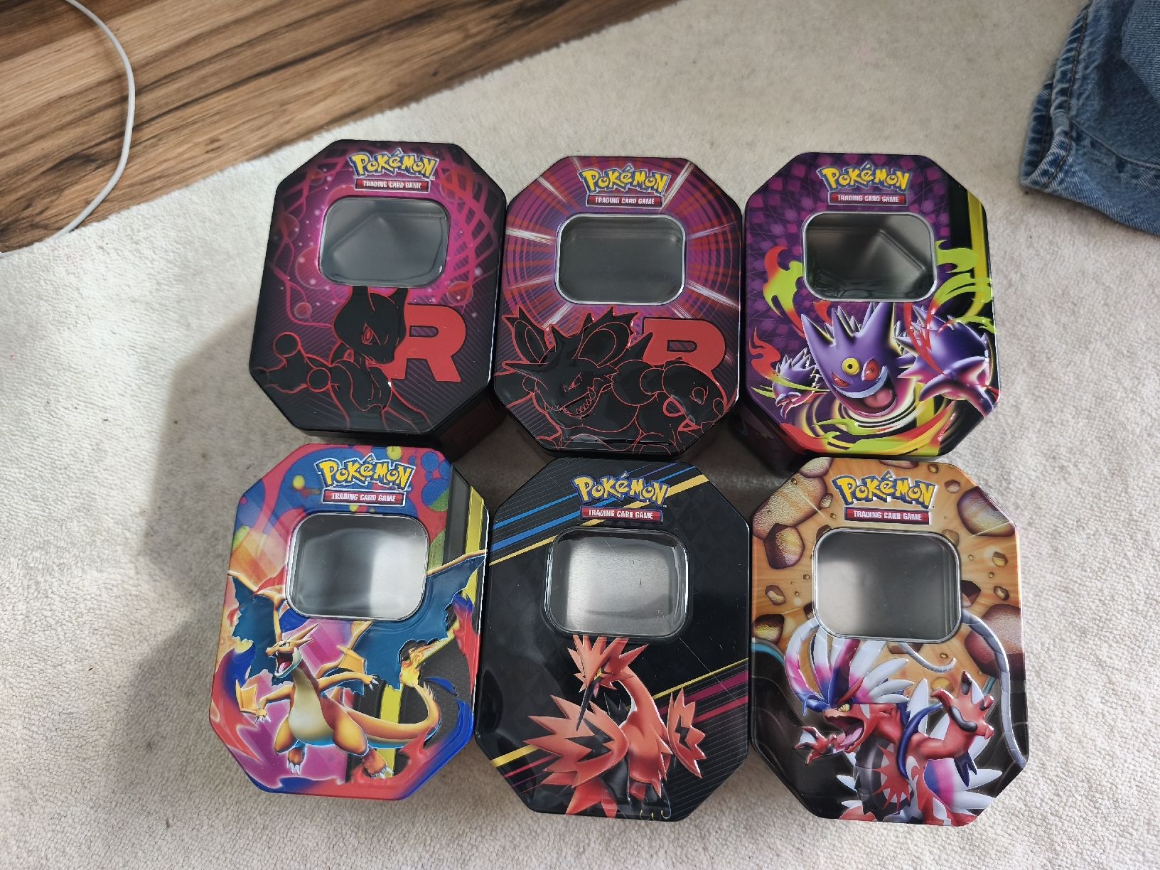Pokémon Sammelbilder & Trading cards: lot de 6 tin pokemon vide – Gebraucht aus Fontaines NE von Onibaku