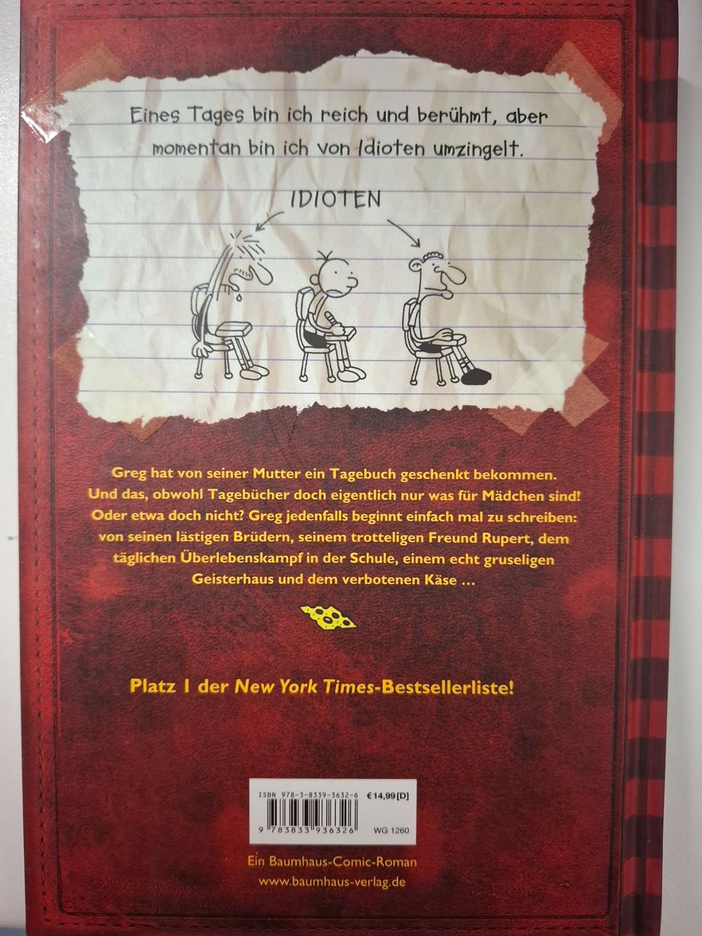 Bücher: Gregs Tagebuch / von Idioten umzingelt – Neu und originalverpackt aus Eiken von Lashar 1