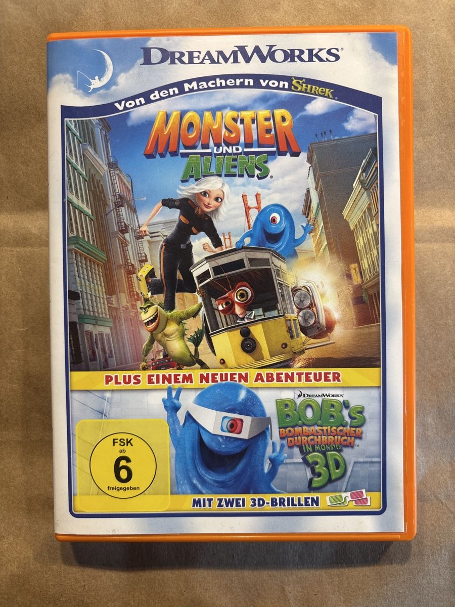 Tutti i DVDs: Monster und Aliens (2404) – Usato da Ruswil venduto da Slivio_