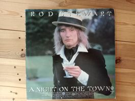 Rod Stewart - A Night on the Town Schallplatte, Top Zustand