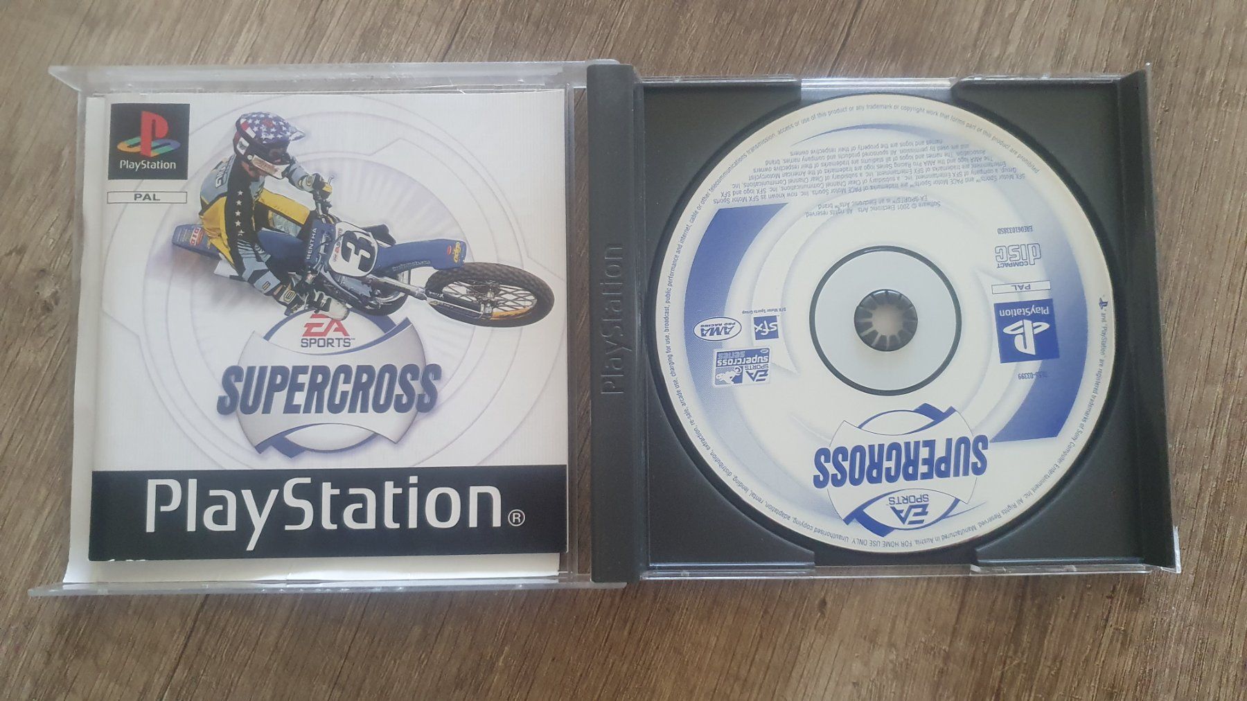 Spiele: SuperCross PAL PS1 – Gebraucht aus Gland von Bas_phj6 1