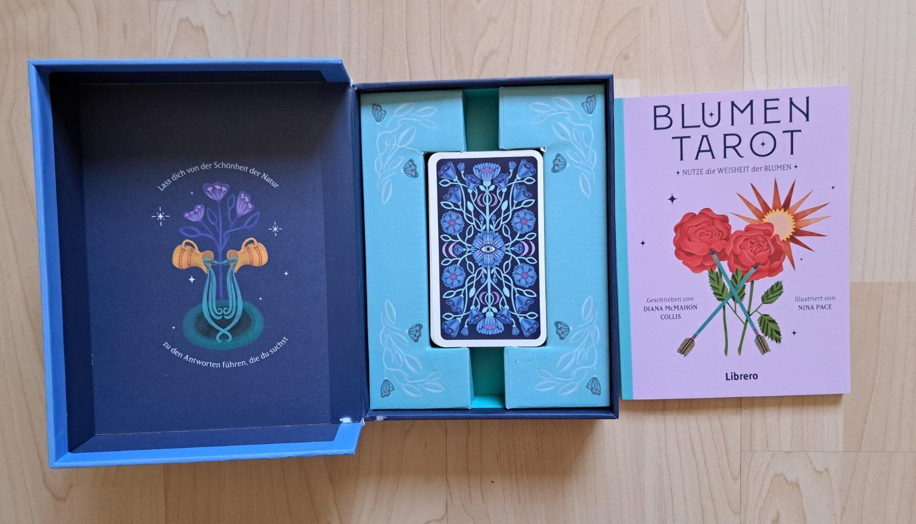 Libri: Blumen Tarot - Karten mit Handbuch – Usato da Basel venduto da Patiscat 3