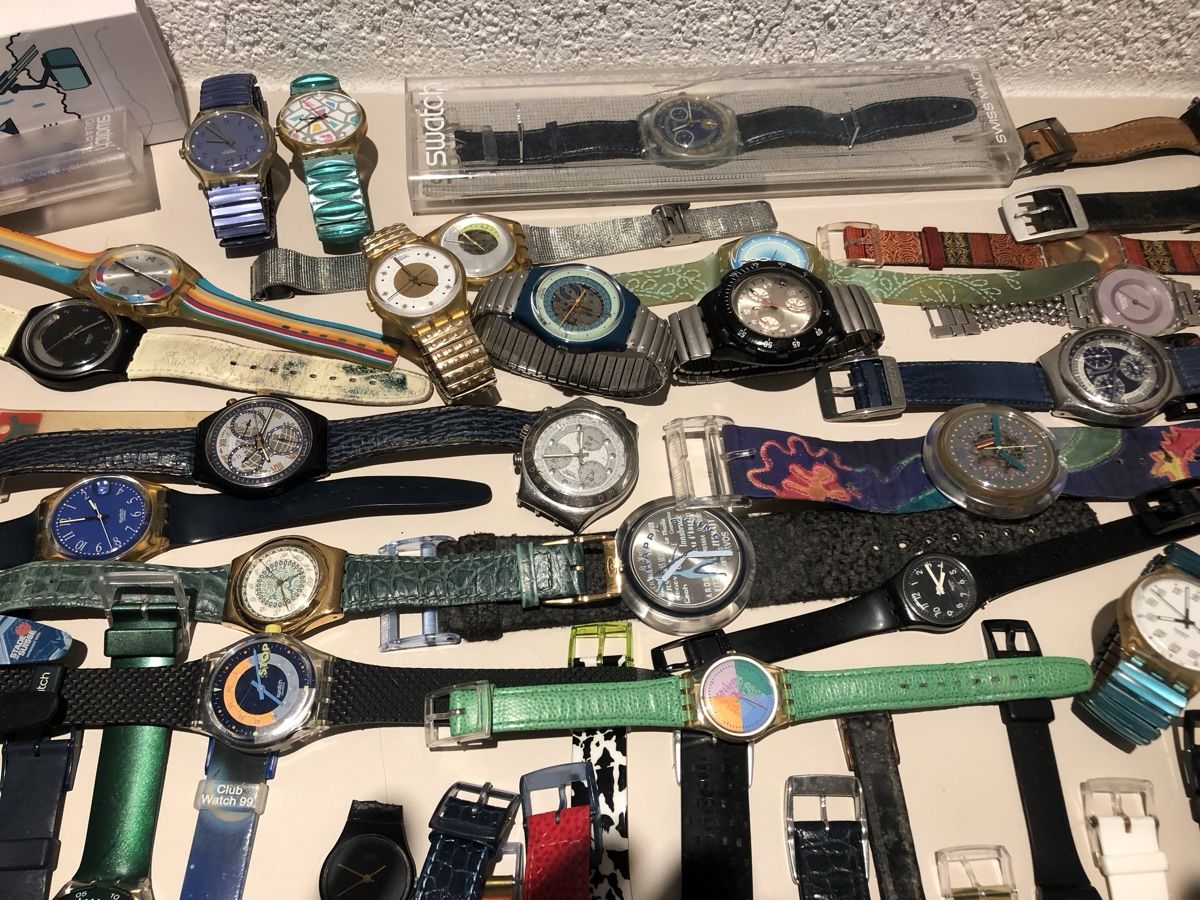 Swatch Uhren: 103 x SWATCH - alles dabei – Gebraucht aus Lufingen von Rac0 5