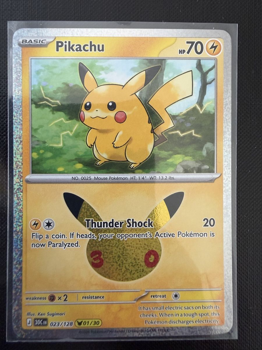 Pokémon Carte collezionabili: Pikachu #023 30C EN – Nuovo (secondo la descrizione) da Savigny venduto da Matgab94