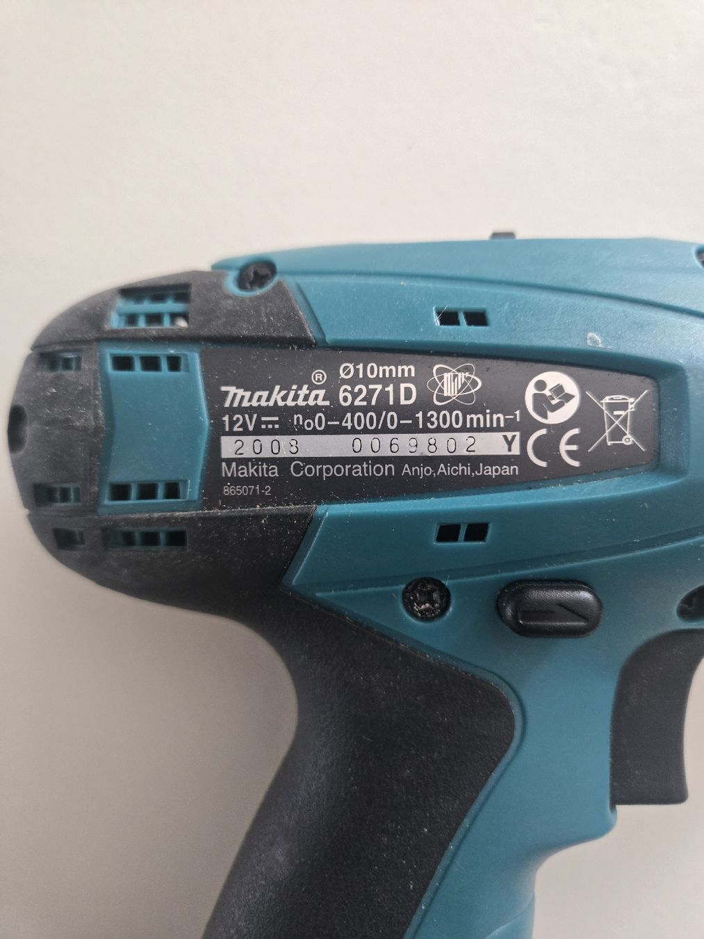 Makita Trapani: Makita Akkuschrauber 6271D – Usato da Ermatingen venduto da Tschane 2
