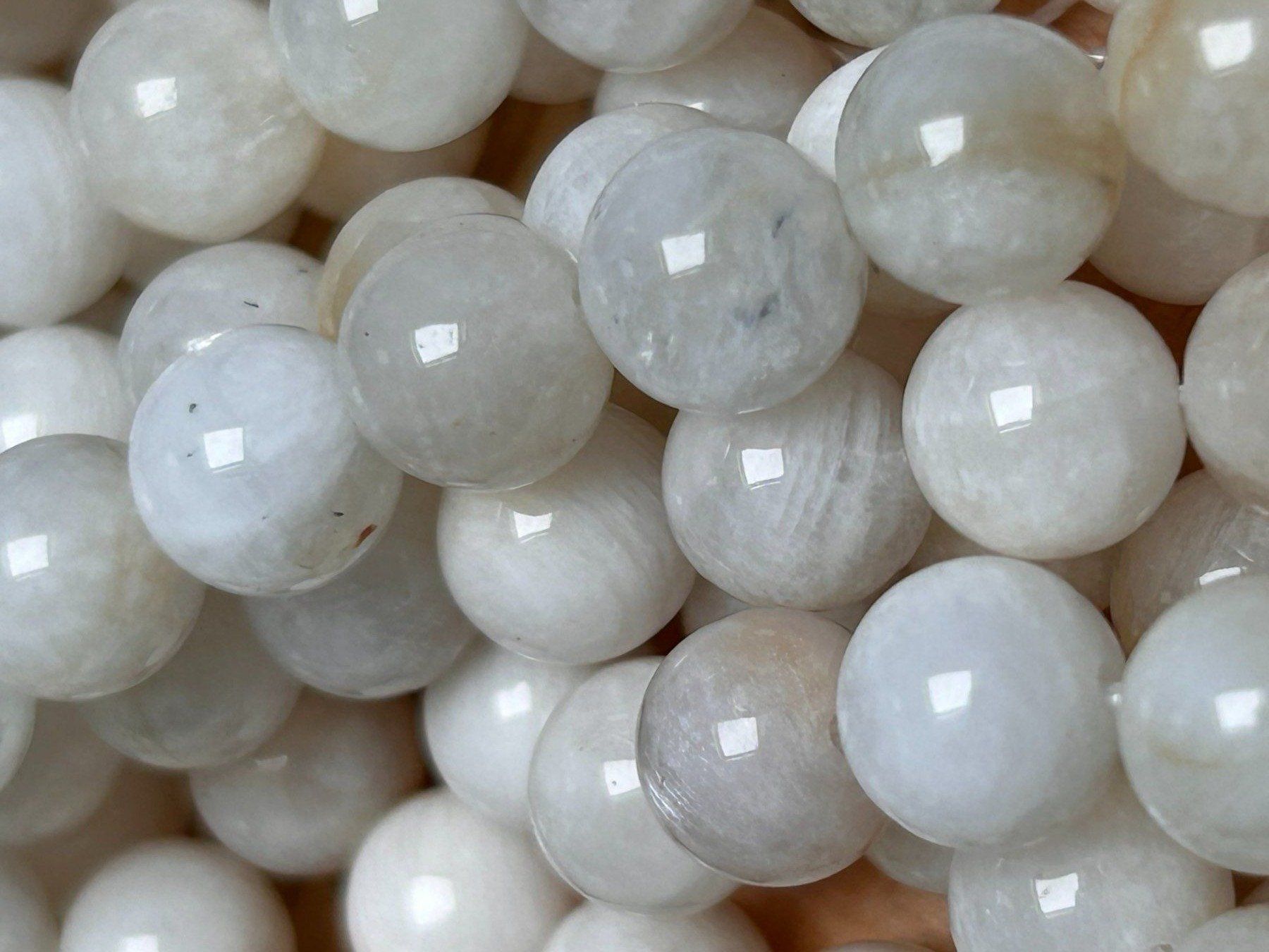 Minéraux & Lithothérapie: Strang echte Moonstone beads 8 mm Level 2 – Neuf avec emballage d'origine à Niederrohrdorf par Ytobi 1