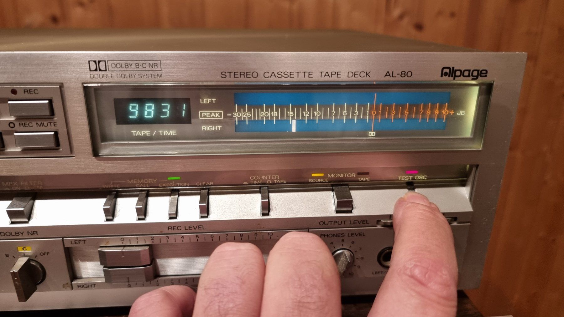 Registratori: ALPAGE Tape Deck AL-80 – Usato da Schöfflisdorf venduto da Silvervintage.CH 1
